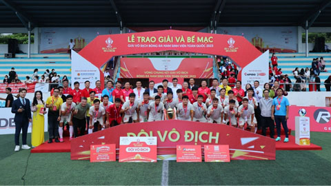  Đại học Sư phạm TDTT Hà Nội vô địch SV Cup 2023